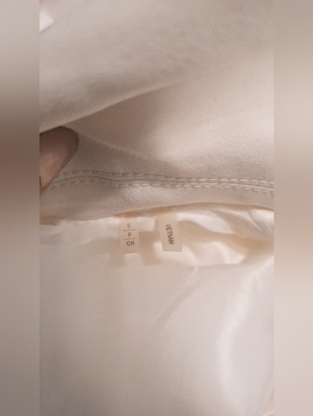 Ivory Single-Breasted Coat - Picture 8 of 13